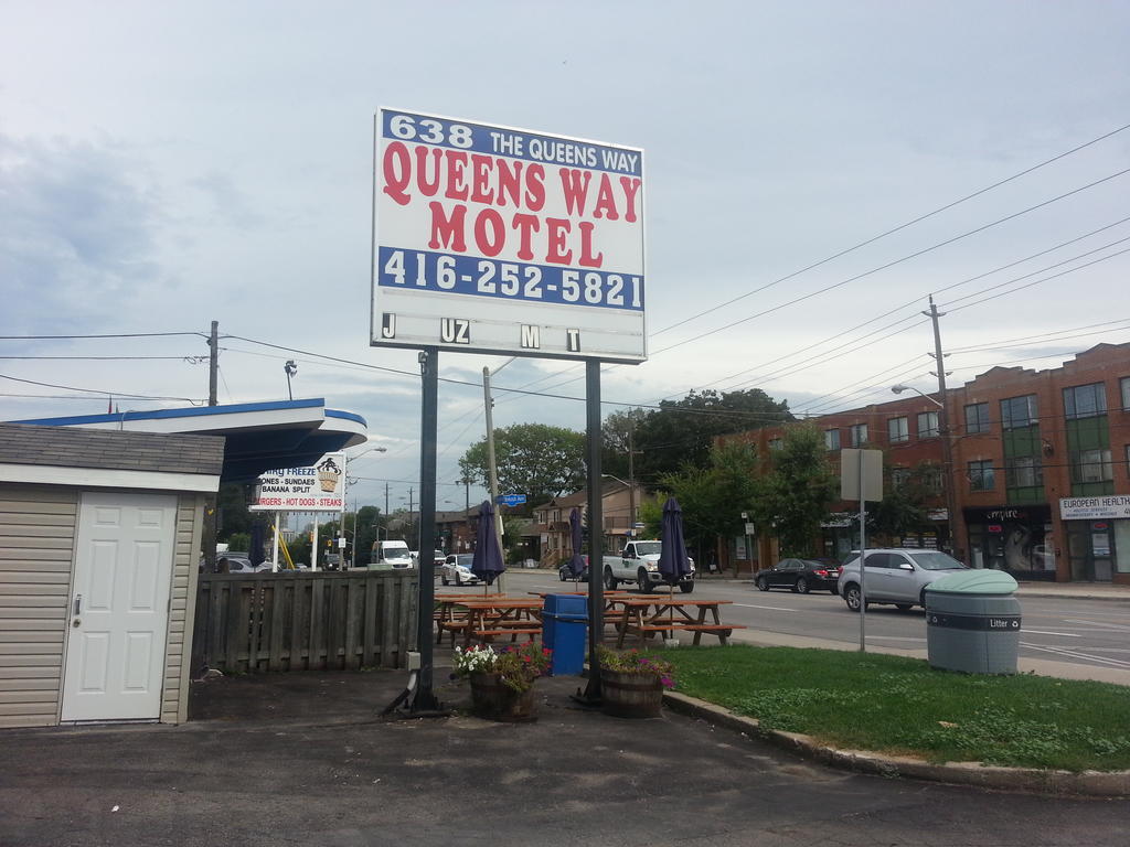 Queensway Motel Toronto Eksteriør bilde